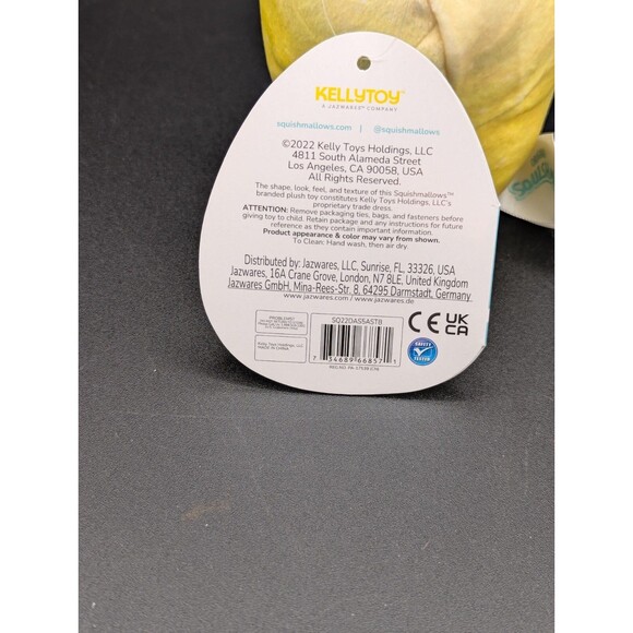 Squishmallow Estrella The Star 5” Space Squad Yellow Plush NWT - Picture 3 of 6